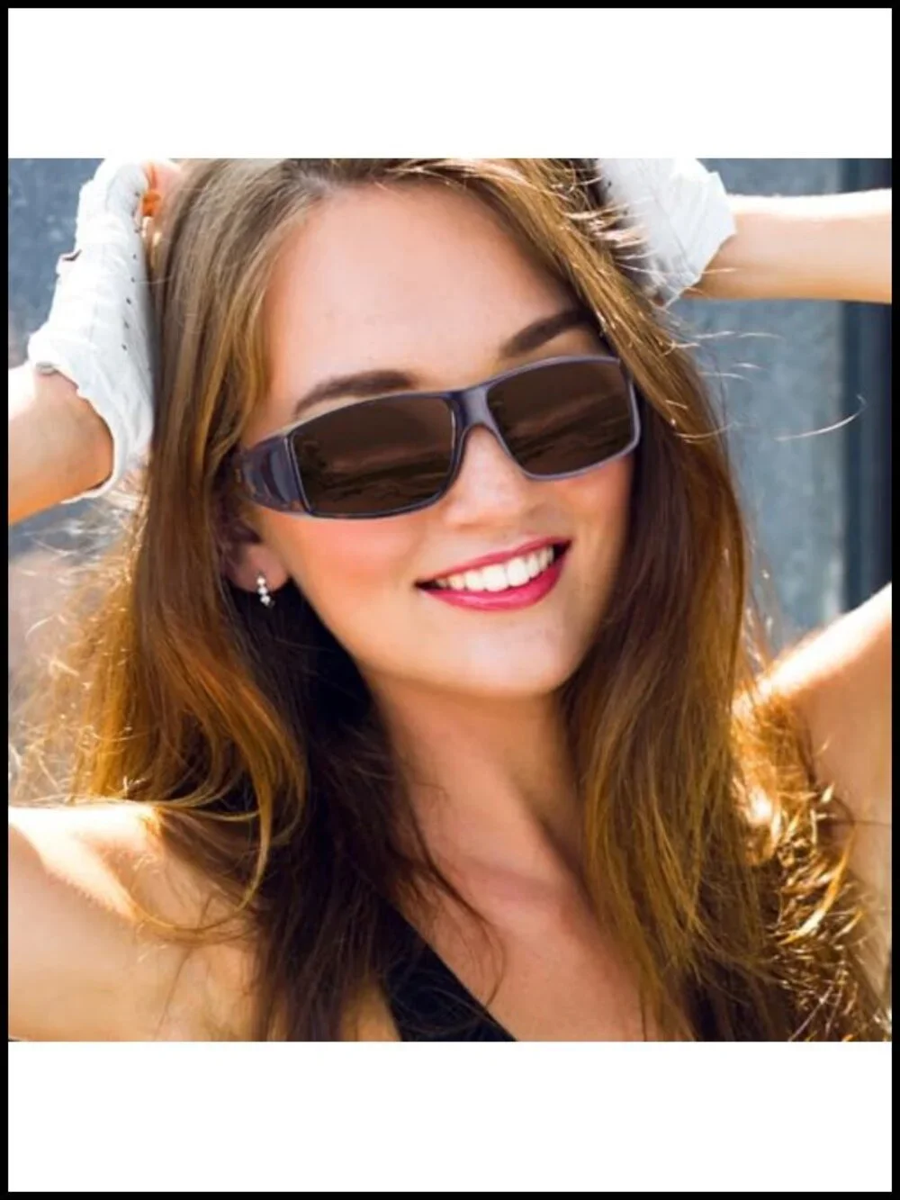 Fit Over Glasses Sunglasses Polarized Wrap Around UV Protection